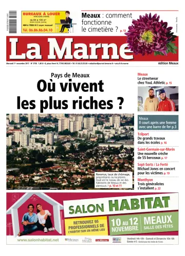 La Marne (édition Meaux) - 1 Nov 2017