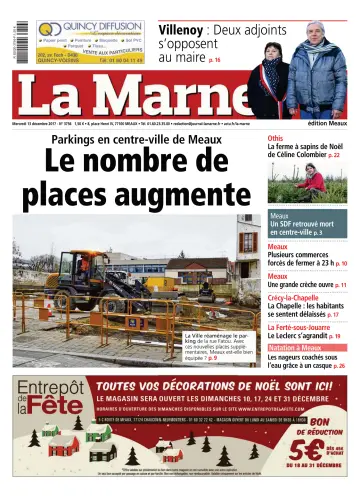 La Marne (édition Meaux) - 13 Dec 2017