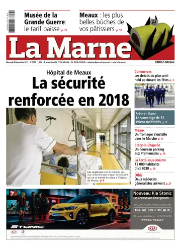 La Marne (édition Meaux) - 20 dez. 2017