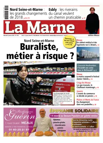 La Marne (édition Meaux) - 03 Oca 2018