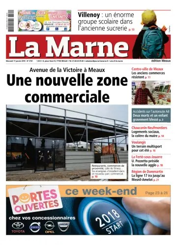 La Marne (édition Meaux) - 17 Jan 2018