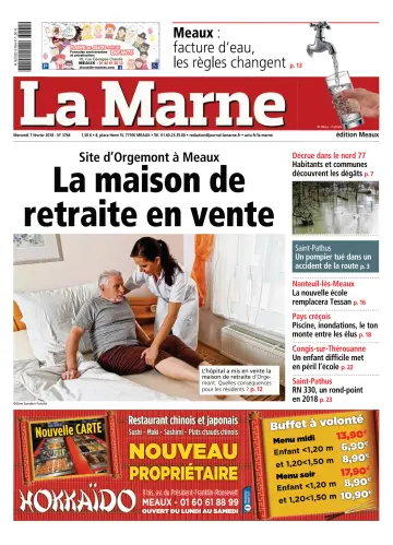 La Marne (édition Meaux) - 07 фев. 2018