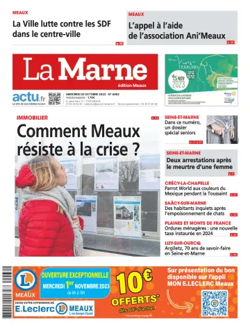La Marne (édition Meaux) - 25 Eki 2023