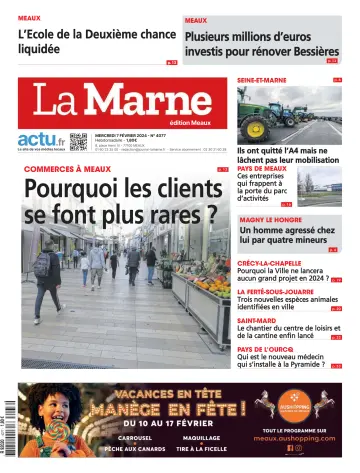 La Marne (édition Meaux) - 7 Feabh 2024