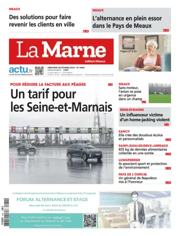 La Marne (édition Meaux) - 28 Şub 2024