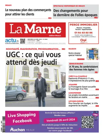 La Marne (édition Meaux) - 24 四月 2024