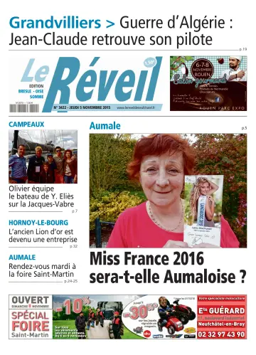 Le Réveil (Édition Bresle - Oise - Somme) - 5 Nov 2015