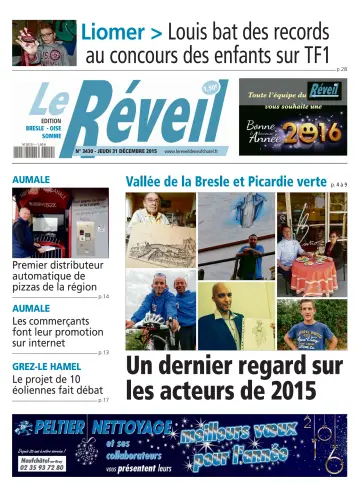 Le Réveil (Édition Bresle - Oise - Somme) - 31 Dec 2015