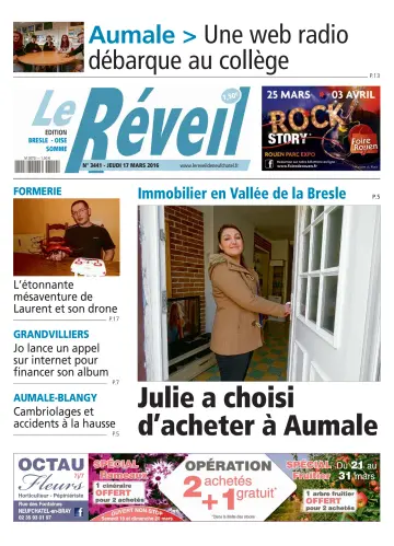 Le Réveil (Édition Bresle - Oise - Somme) - 17 Mar 2016