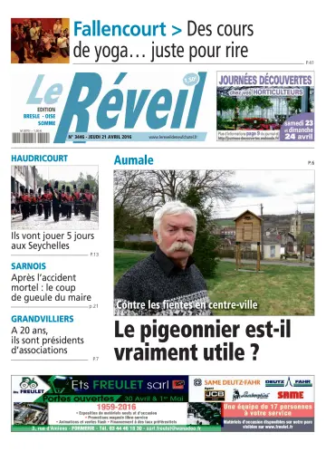 Le Réveil (Édition Bresle - Oise - Somme) - 21 Apr 2016