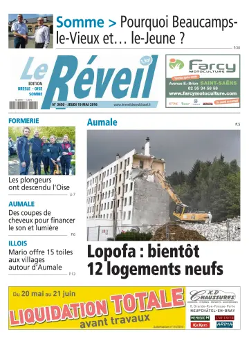 Le Réveil (Édition Bresle - Oise - Somme) - 19 May 2016