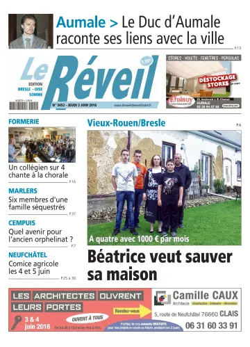 Le Réveil (Édition Bresle - Oise - Somme) - 2 Jun 2016