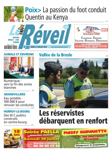 Le Réveil (Édition Bresle - Oise - Somme) - 21 Jul 2016