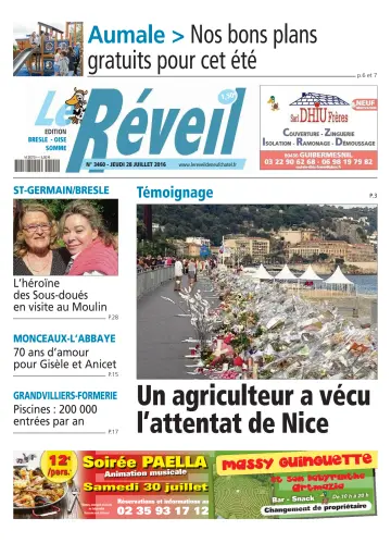 Le Réveil (Édition Bresle - Oise - Somme) - 28 Jul 2016