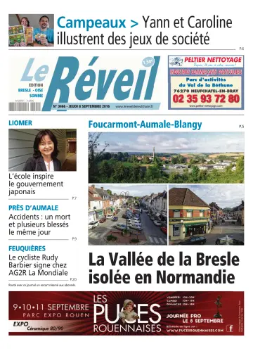 Le Réveil (Édition Bresle - Oise - Somme) - 8 Sep 2016