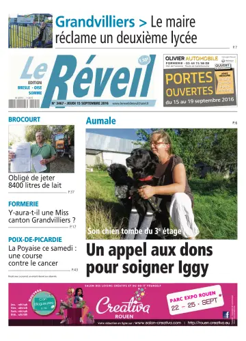 Le Réveil (Édition Bresle - Oise - Somme) - 15 Sep 2016