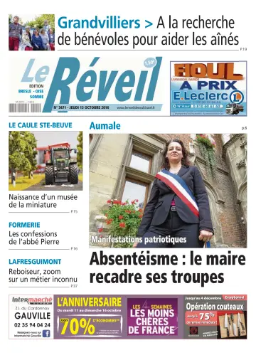 Le Réveil (Édition Bresle - Oise - Somme) - 13 Oct 2016