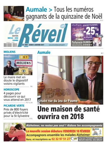 Le Réveil (Édition Bresle - Oise - Somme) - 5 Jan 2017