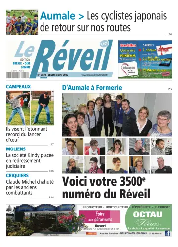 Le Réveil (Édition Bresle - Oise - Somme) - 4 May 2017