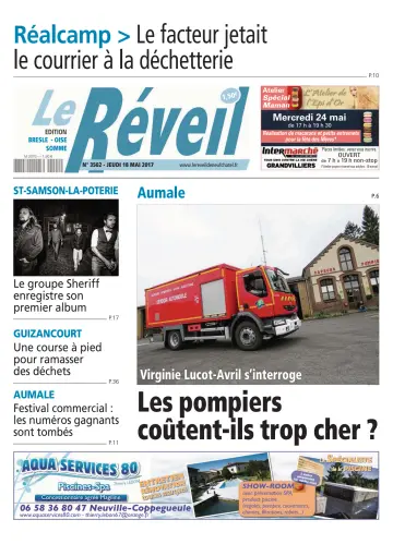 Le Réveil (Édition Bresle - Oise - Somme) - 18 May 2017