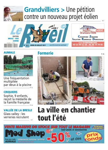 Le Réveil (Édition Bresle - Oise - Somme) - 20 Jul 2017