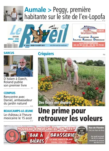 Le Réveil (Édition Bresle - Oise - Somme) - 10 Aug 2017