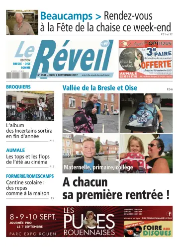 Le Réveil (Édition Bresle - Oise - Somme) - 7 Sep 2017
