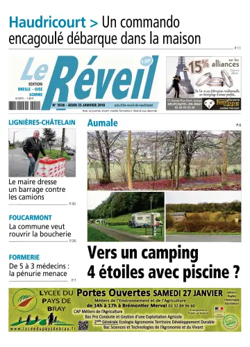 Le Réveil (Édition Bresle - Oise - Somme) - 25 Jan. 2018