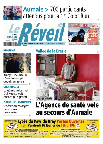 Le Réveil (Édition Bresle - Oise - Somme) - 15 Feb. 2018