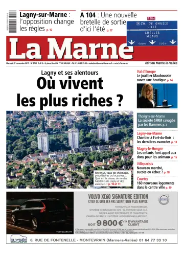 La Marne (édition Marne-la-Valée) - 1 Nov 2017