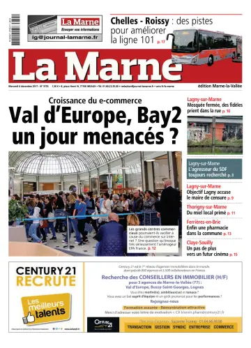La Marne (édition Marne-la-Valée) - 6 Dec 2017