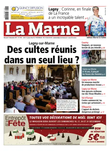 La Marne (édition Marne-la-Valée) - 13 Dec 2017