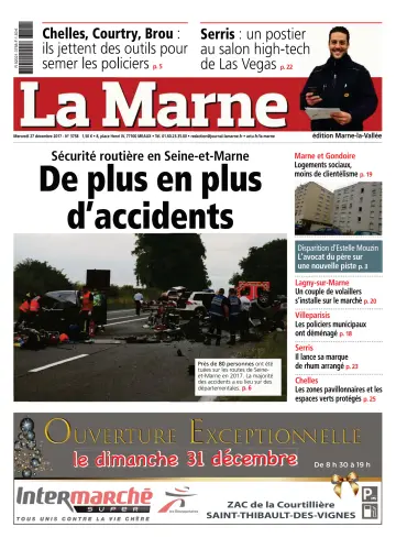 La Marne (édition Marne-la-Valée) - 27 Dec 2017