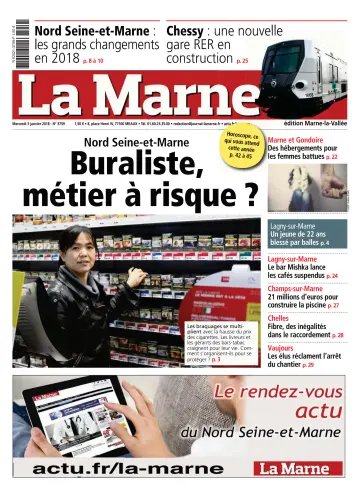 La Marne (édition Marne-la-Valée) - 3 Jan 2018