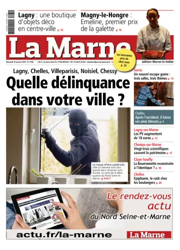 La Marne (édition Marne-la-Valée) - 10 Jan 2018