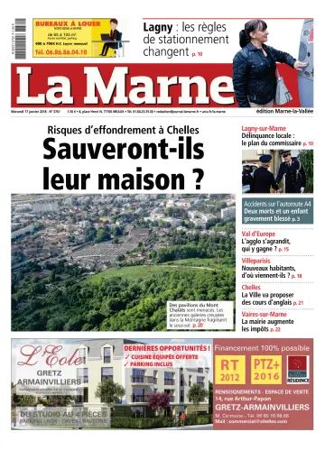 La Marne (édition Marne-la-Valée) - 17 Jan 2018