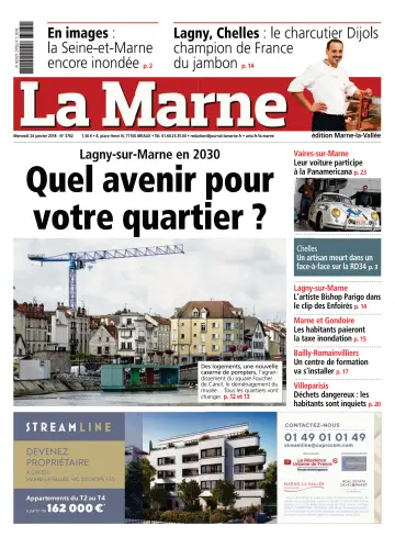 La Marne (édition Marne-la-Valée) - 24 Jan 2018