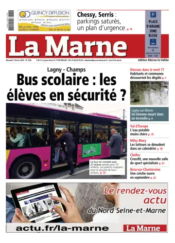 La Marne (édition Marne-la-Valée) - 07 Feb. 2018