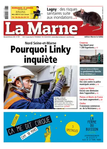 La Marne (édition Marne-la-Valée) - 28 Feb. 2018