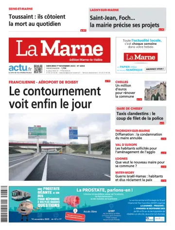 La Marne (édition Marne-la-Valée) - 01 nov. 2023