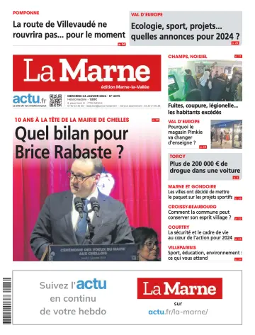 La Marne (édition Marne-la-Valée) - 24 1월 2024