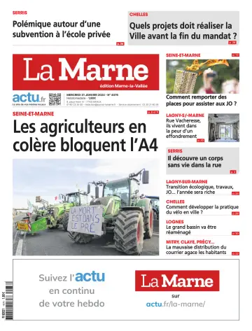 La Marne (édition Marne-la-Valée) - 31 янв. 2024
