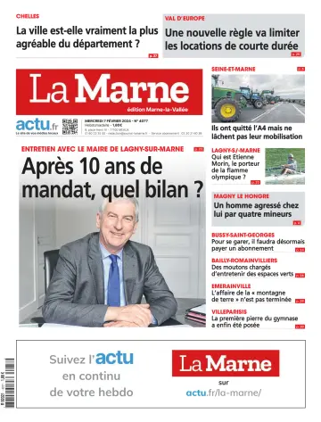 La Marne (édition Marne-la-Valée) - 7 Feb 2024