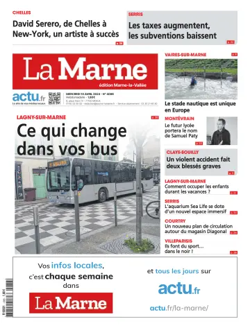La Marne (édition Marne-la-Valée) - 10 Apr. 2024