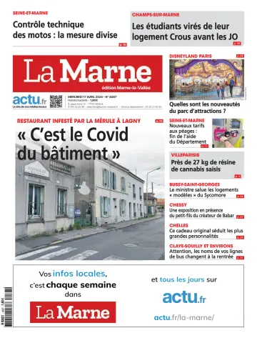 La Marne (édition Marne-la-Valée) - 17 4月 2024