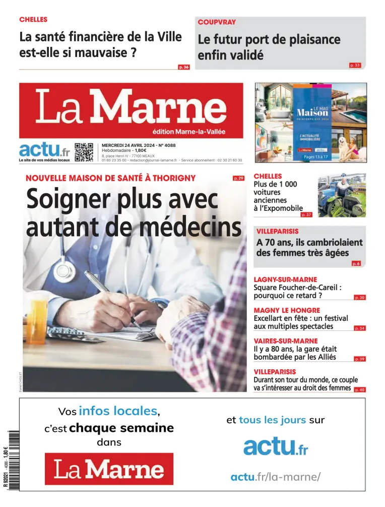La Marne (édition Marne-la-Valée)