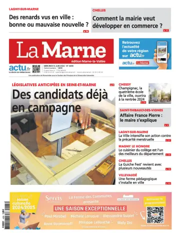 La Marne (édition Marne-la-Valée) - 12 Jun 2024