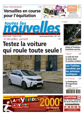 Toutes les Nouvelles (Versailles / Saint-Quentin-en-Yvelines) - 4 Nov 2015