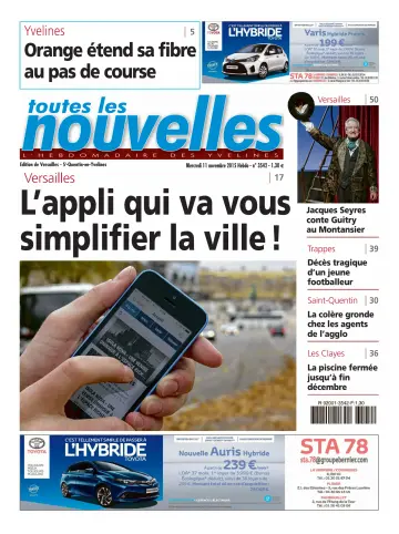 Toutes les Nouvelles (Versailles / Saint-Quentin-en-Yvelines) - 11 Nov 2015