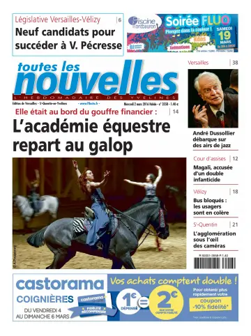 Toutes les Nouvelles (Versailles / Saint-Quentin-en-Yvelines) - 2 Mar 2016